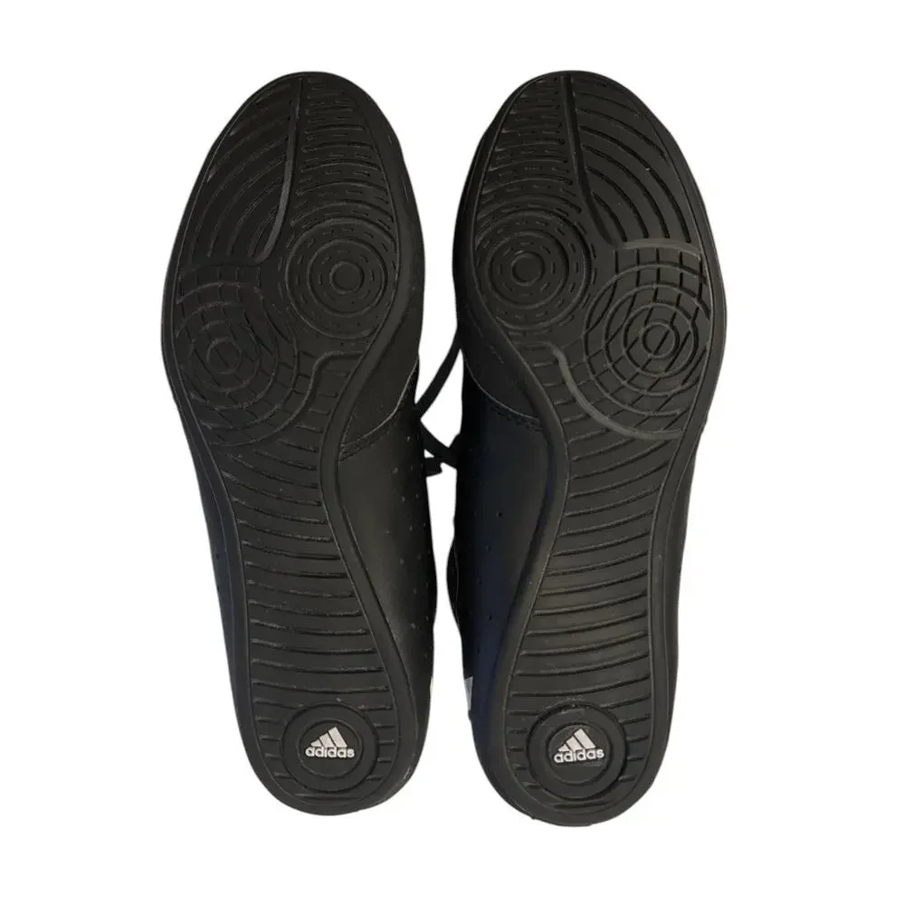 Adidas Mat Hog 2.0 Wrestling Shoes Black Gray White FZ5391 Size 7